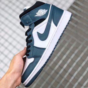 Mens Sneakers Air Jordan 1 Mid “Dark Teal” Size 40-45